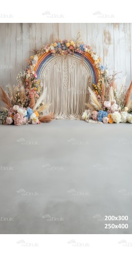 Tło fotograficzne Boho 3296